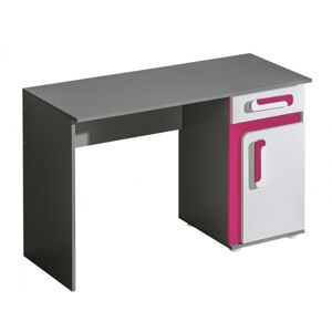 TITO písací stôl A9, ružová