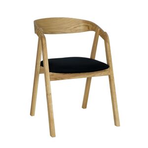 KAT395 drevená jedálenská stolička, dub