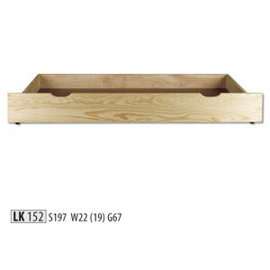 LK152 Zásuvka pod posteľ
