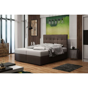 BONEMI 2 čalúnená manželská posteľ 140 x 200 cm, COSMIC 800