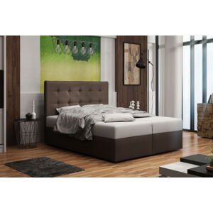 BONEMI 1 čalúnená manželská posteľ 160 x 200 cm, COSMIC 800