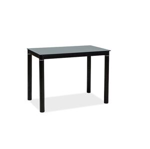 GALON sklenený jedálenský stôl 100 x 60, čierna