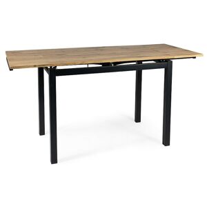 GT-017 jedálenský stôl, dub Artisan / čierna