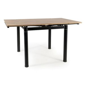 GT-082 jedálenský stôl, dub Artisan / čierna