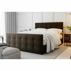 CROATA čalúnená manželská posteľ 180 x 200 cm, COSMIC 800