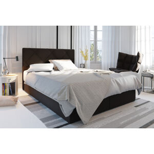 DALILA čalúnená manželská posteľ 160 x 200 cm, COSMIC 800