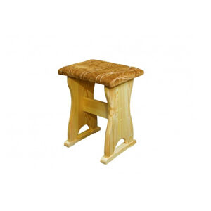 TAMARA NR115 drevená taburetka, borovica/T101