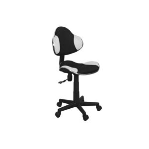 SK-G2 kancelárske kreslo, čierna, biela