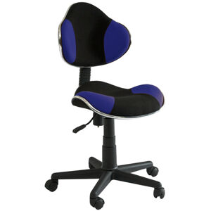 SK G2 kancelárske kreslo, modro-čierne