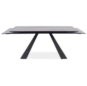 DALI jedálenský stôl 180, antracit / čierna