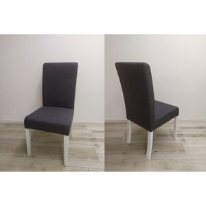 SKOTI 2 jedálenská stolička, sivá/biela