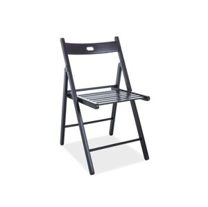 SMARTI 2 skladacia stolička, čierna