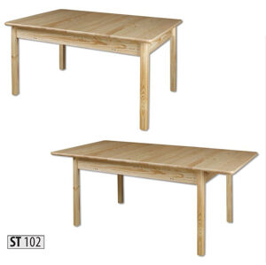 ST102 Jedálenský stôl rozkladací, šírka po rozložení 200 cm