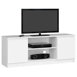 Moderný TV stolík ROMANA140, biely
