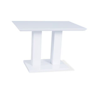 TOMER jedálenský stôl, biely